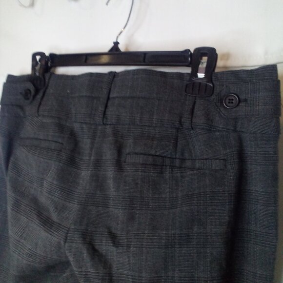 Maurices Pants Women 9 10 Career Classic Plaid Gray - Picture 14 of 14